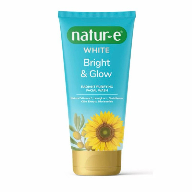 Natur-E White Bright & Glow Face Wash / Radiant Purifying Facial Wash / Pencuci Wajah / Brightening 