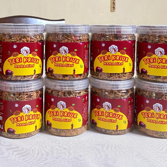 

TERI KRIUK BAWANG HOMEMADE - 250 gr