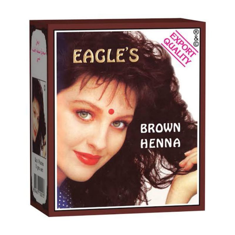 henna hair pewarna rambut arab warna coklat 10gr