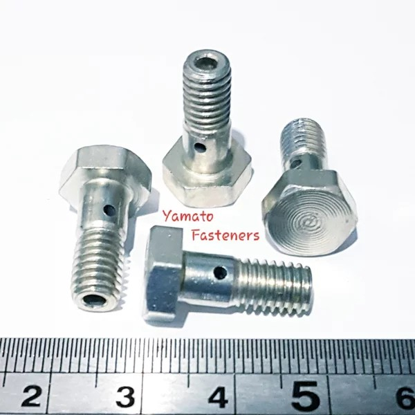 Baut Solar 6 mm Kunci 10 Drat 1.0 Pasangan Nepel Benyo M6