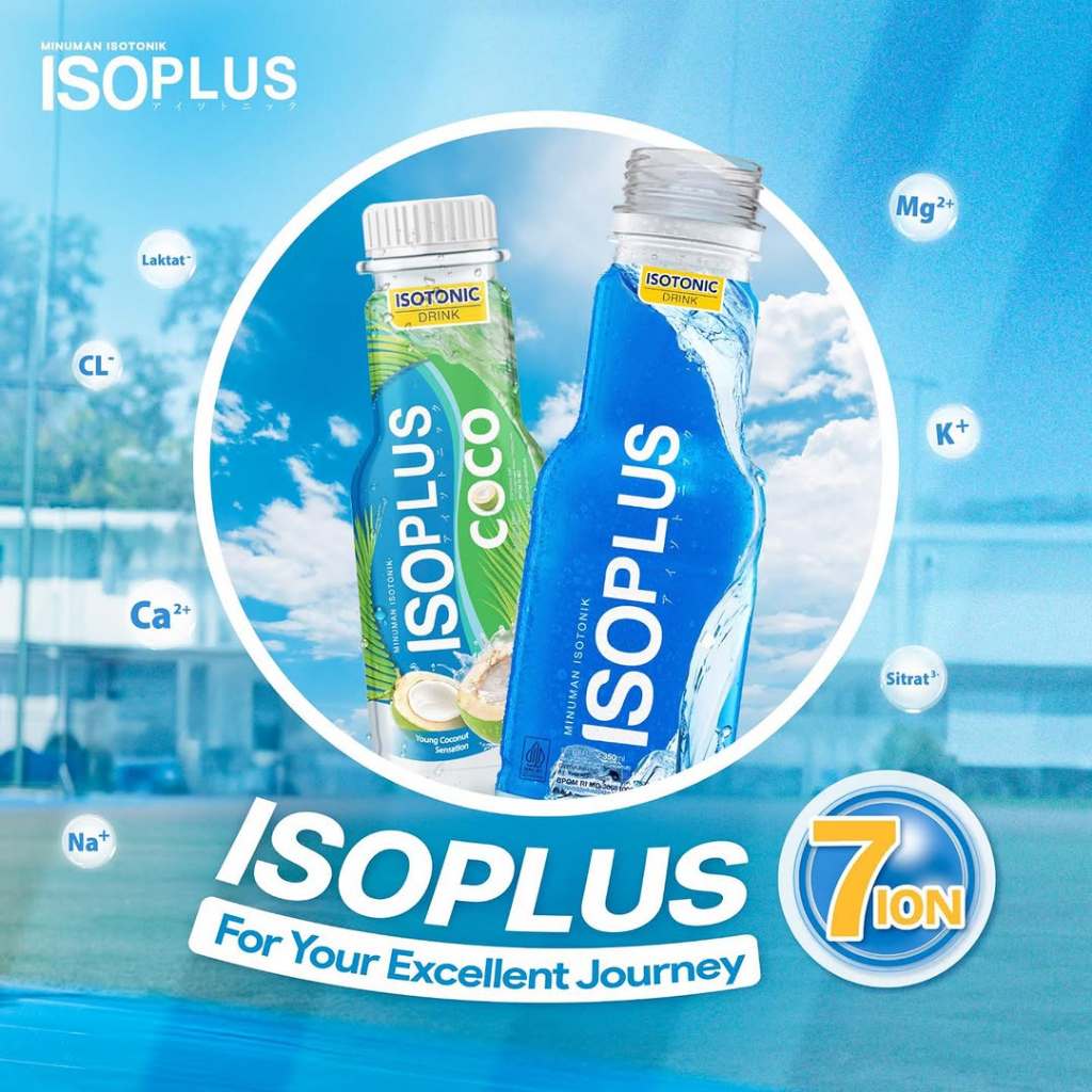 

Isoplus Coco Minuman Isotonic Botol 350 ml