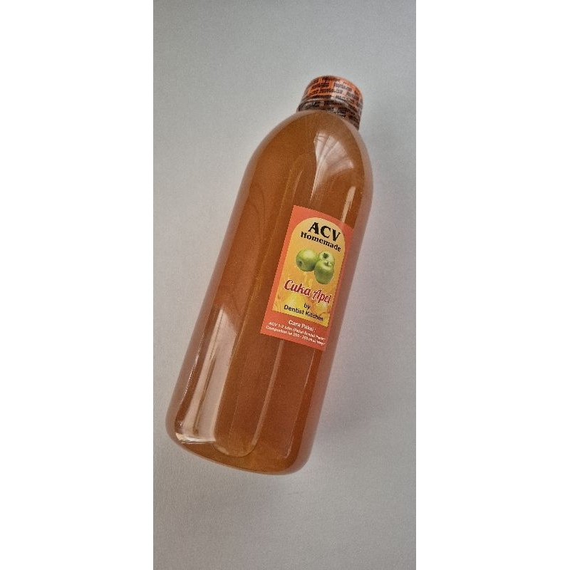 

ACV/Cuka Apel Homemade with Mother Halal 1 L