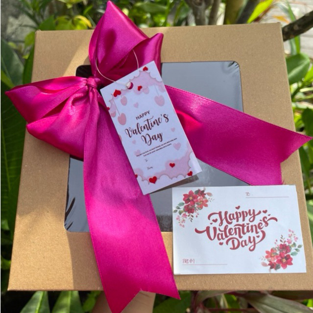 

[ SJB ] Chiffon Cake Hampers Happy Valentine Day - Bolu Chiffon - Hampers Valentine - Hari Kasih sayang