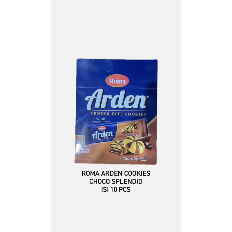 

ROMA ARDEN COOKIES CHOCO SPLENDID BOX ISI 10