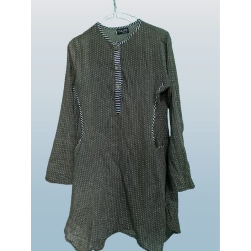 Preloved Tunik hijau