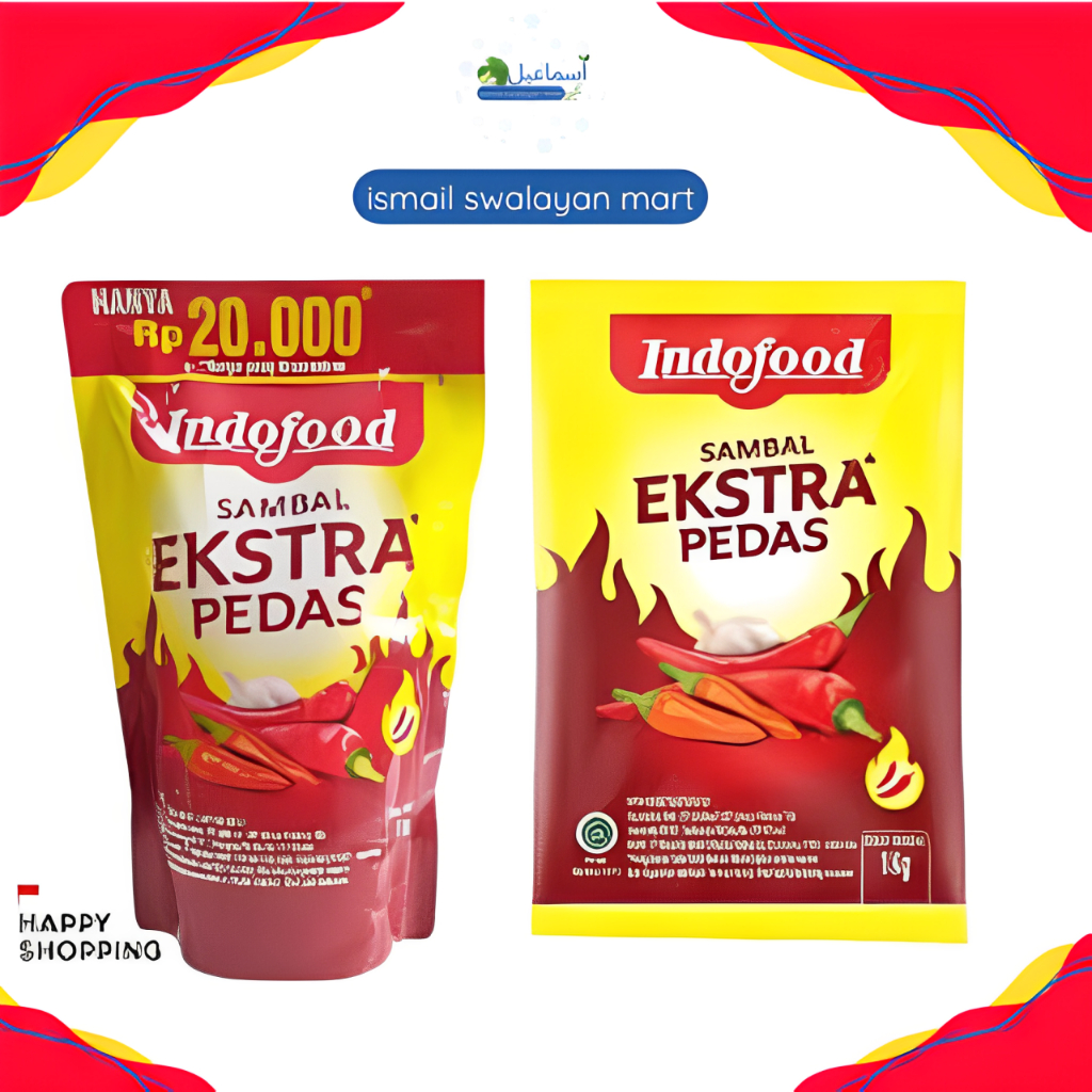 

Indofood Saus Sambal Extra Pedas Extra Hot Chili Sauce 1 Kg Murah