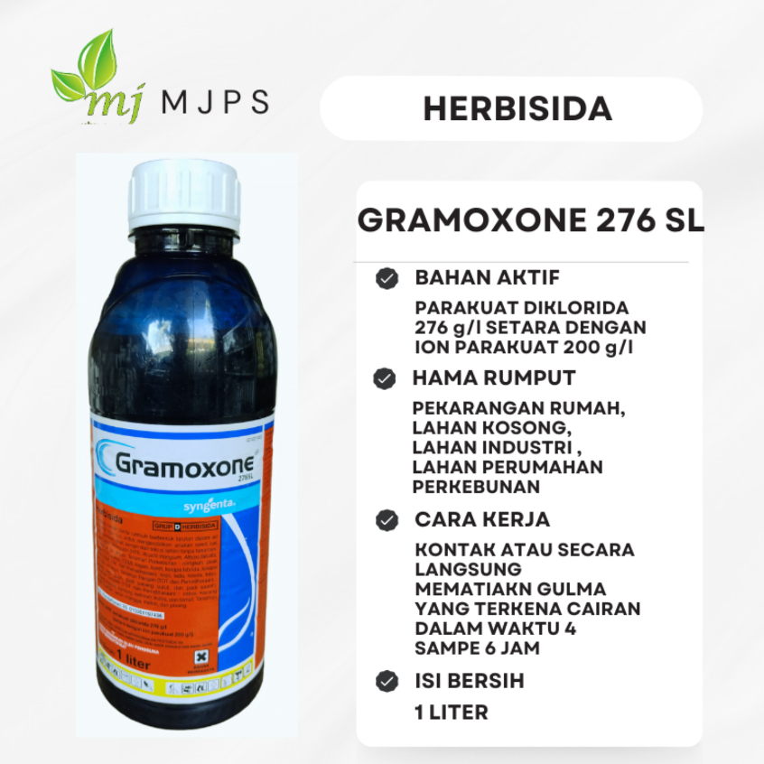 GRAMOXONE 276SL HERBISIDA PEMBASMI RUMPUT 1 LITER