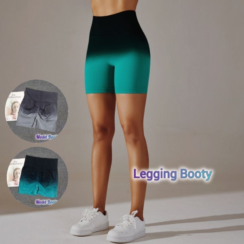 Legging short Booty Legging pendek wanita