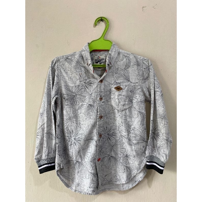 Preloved Kemeja Kaos Batik Anak
