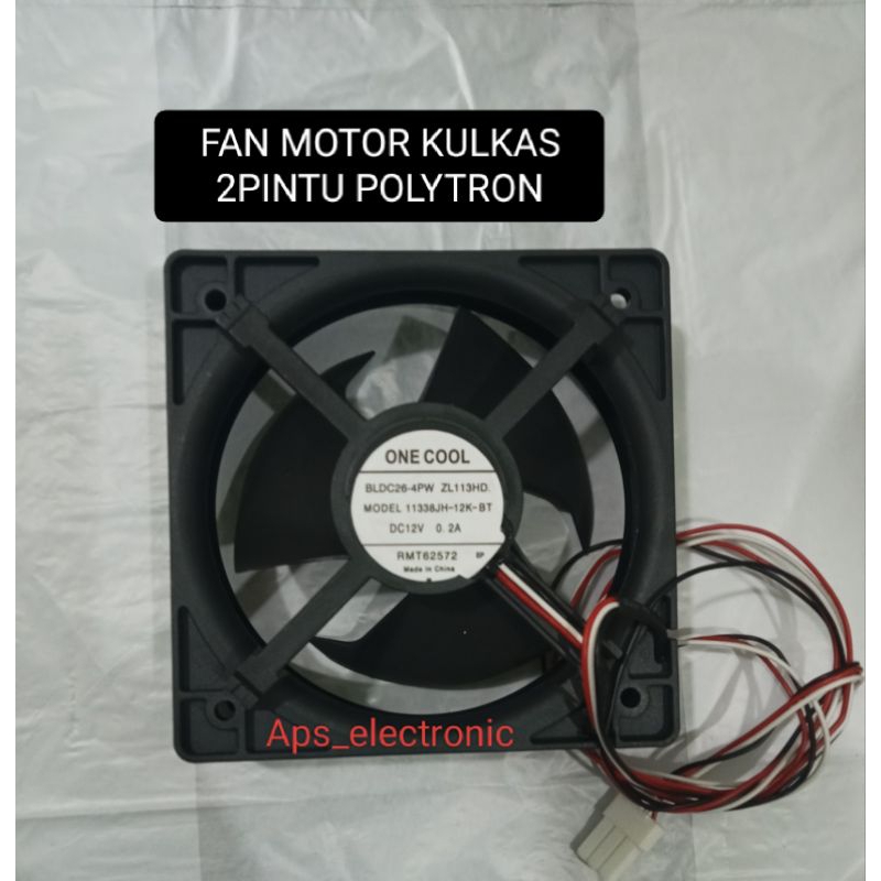 Fan motor /kipas kulkas 2pintu Polytron