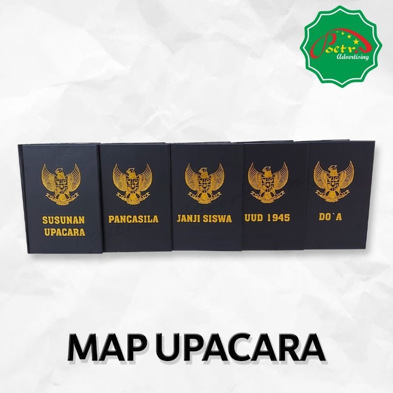 

Map Upacara 1 Set ( Isi 5 Pcs ) Map Sekolah / Map Kantor Warna Hitam Kualitas Terbaik