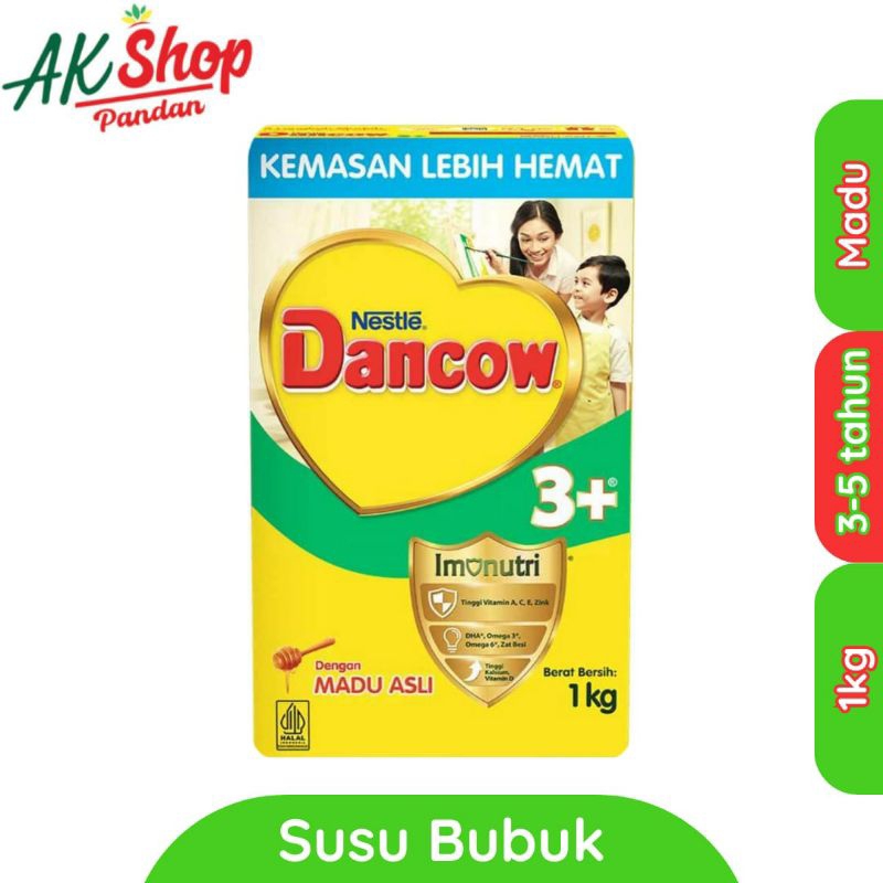

Nestle Dancow Imunutri 3+ Madu Asli 1 kg Susu Bubuk Pertumbuhan Anak