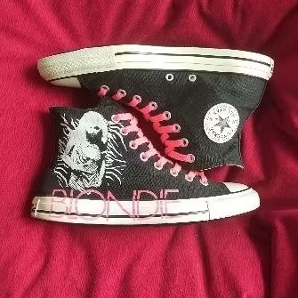 Converse AS  Blondie 2009. Music Edition. Canvas.Used. Authentic. Size  41/260.