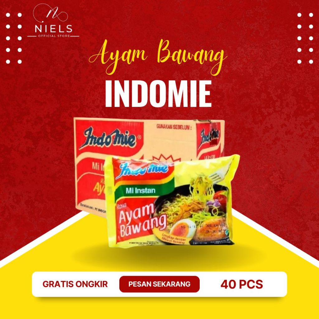 

Indomie Ayam Bawang Mi Instan - 40 pcs