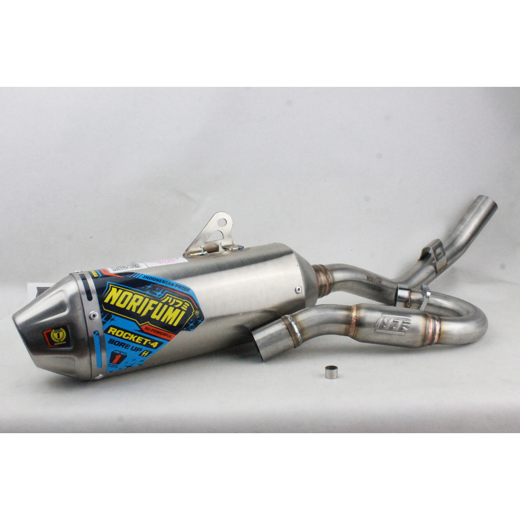 NORIFUMI ROCKET 4 BORE UP KNALPOT MOTOR KAWASAKI KLX 140 / 150 BORE UP