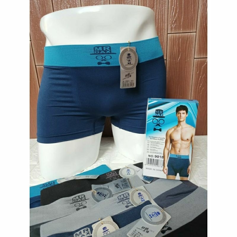 6pcs,3pcs Celana boxer pria MR DAX / cd boxer pria MR DAX / celana dalam boxer pria mr dax