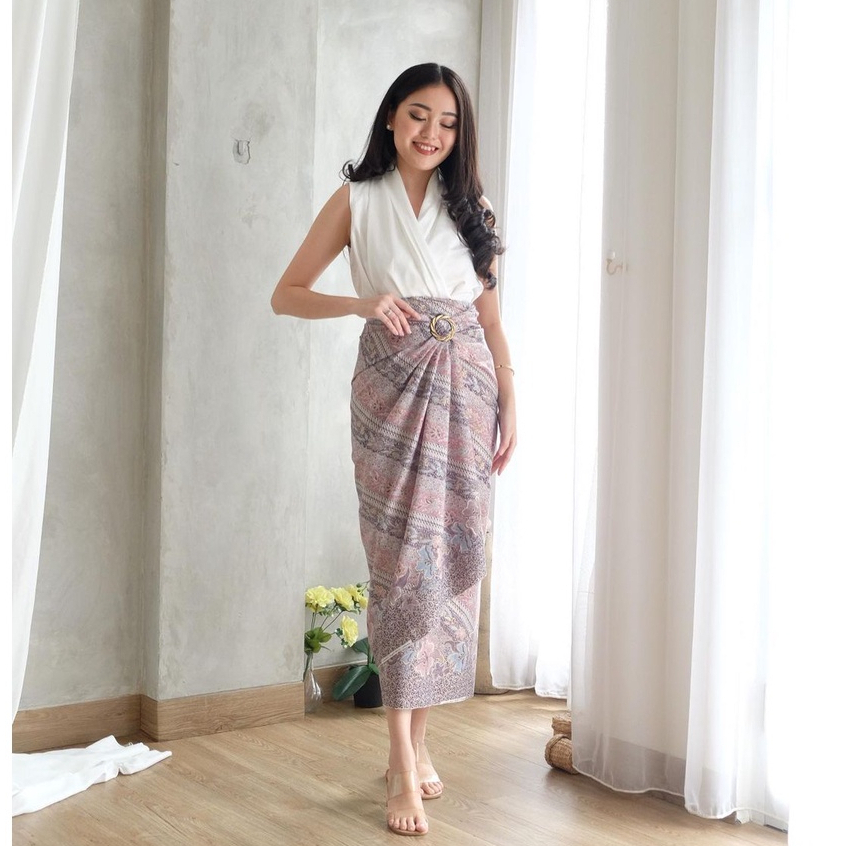 Rok lilit batik/ rok batik murah/ bawahan kebaya/ kain batik/ rok batik modern