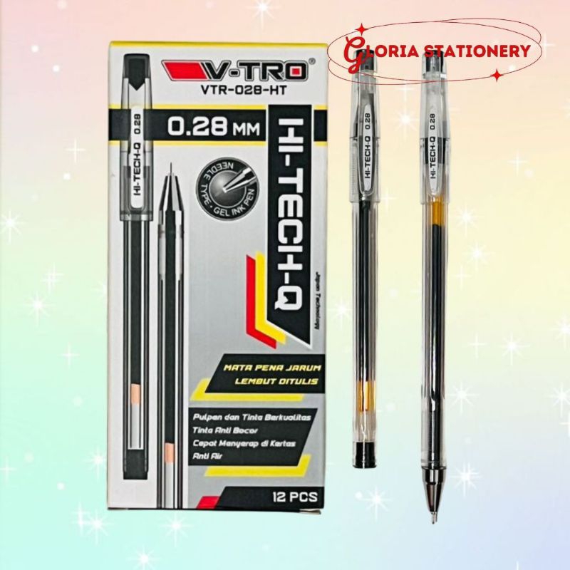 

V-TRO HI-Tech-Q 0.28/Pen gel VTR 0.28 HI-TECH-Q V-TRO (12 pcs)