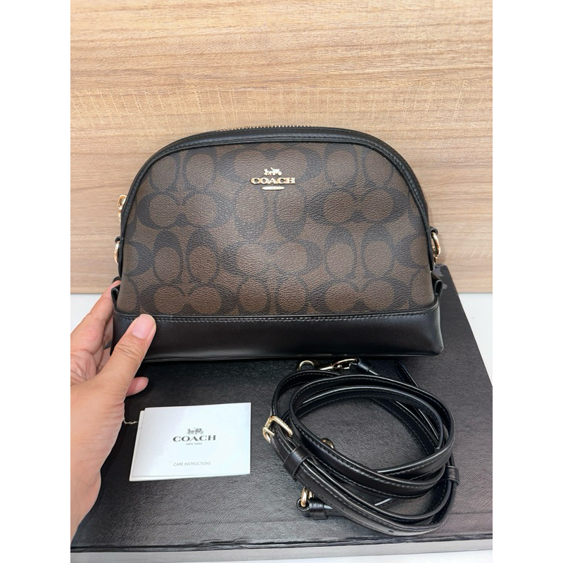 preloved coach dome crossbody