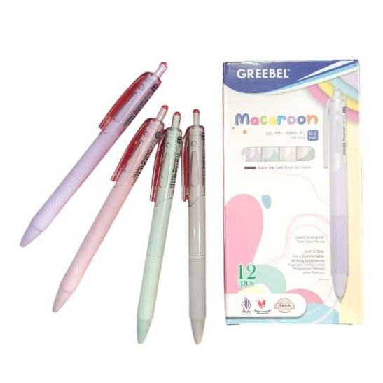 

GREEBEL GEL PEN MACAROON GP-512, AURORA GP-511, JOURNAL GP-514