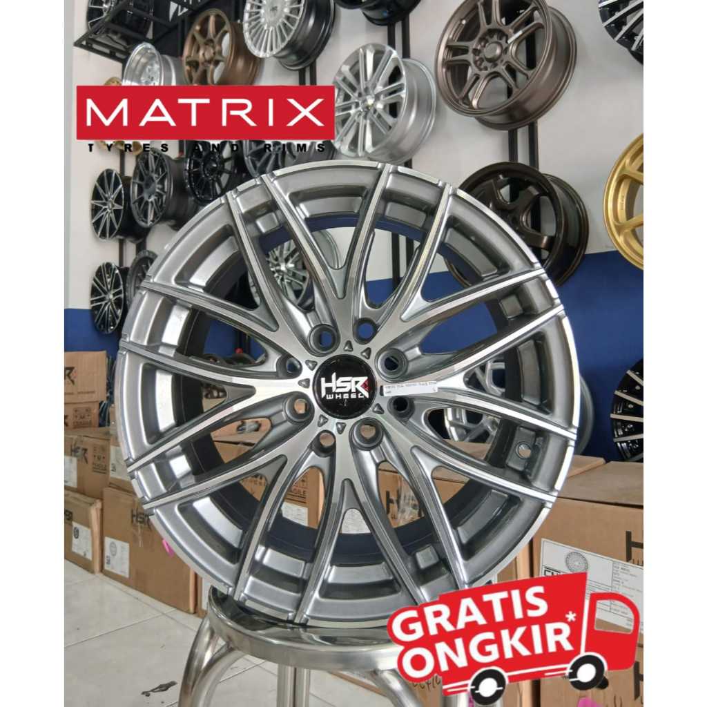 VELG MOBIL RING 15*6,5 HOLE 8X100 VELG RACING HSR TYPE NAPLES