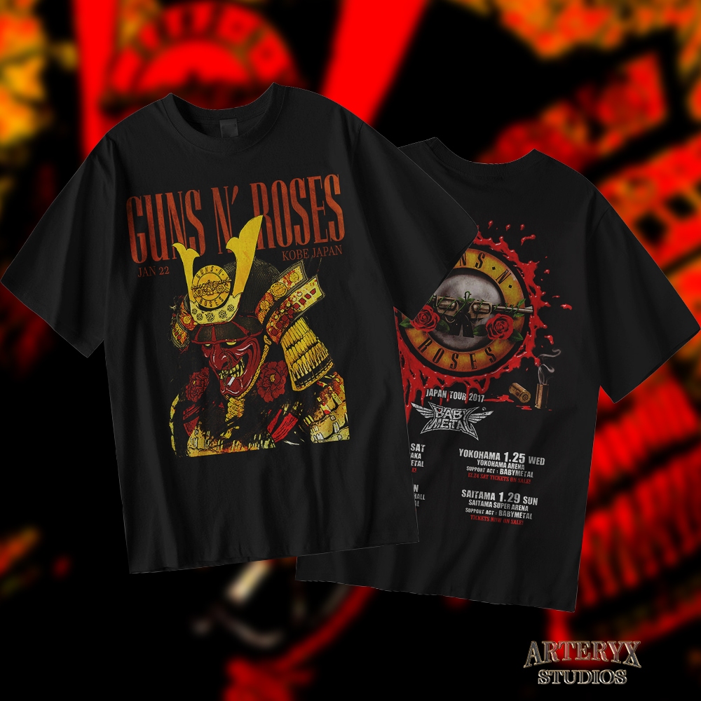 ARTERYX Tee GUNS N ROSES Japan Tour • Bootleg Tee