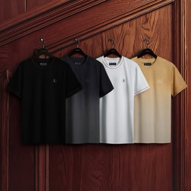 [ORIGINAL] Rucas Essentials Two Tone Rib & Gradation Tee