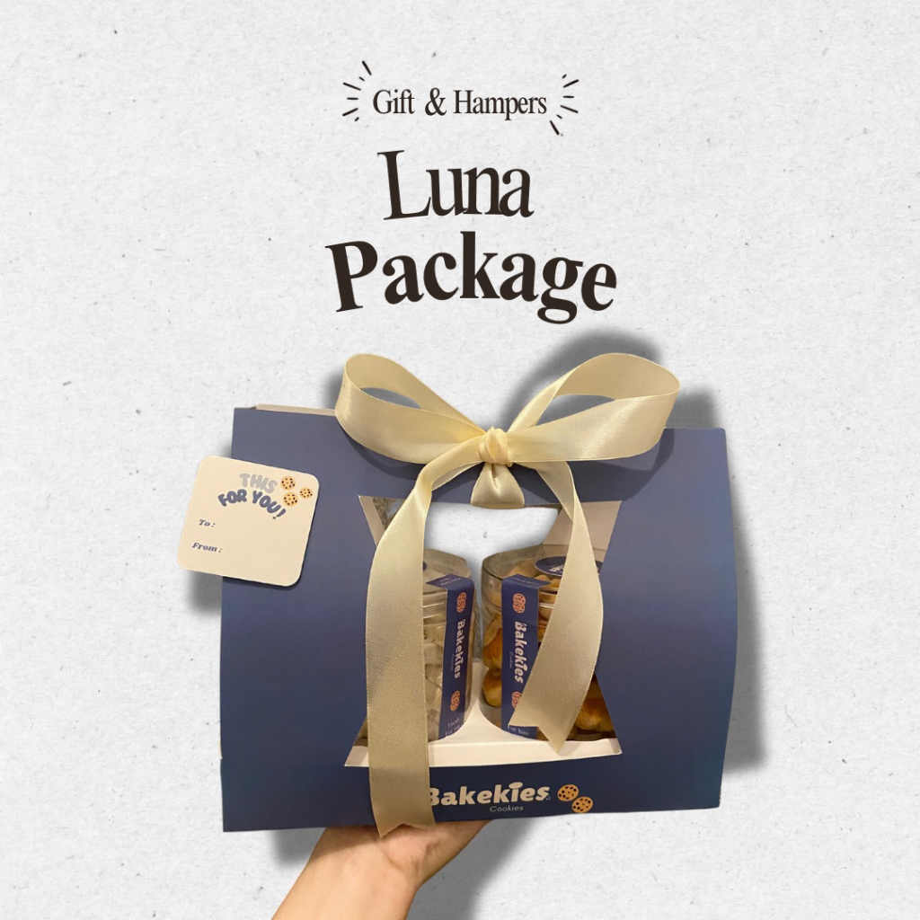 

Bakekies Cookies Luna Package - Hampers Kue Kering Premium untuk Hadiah dan Lebaran
