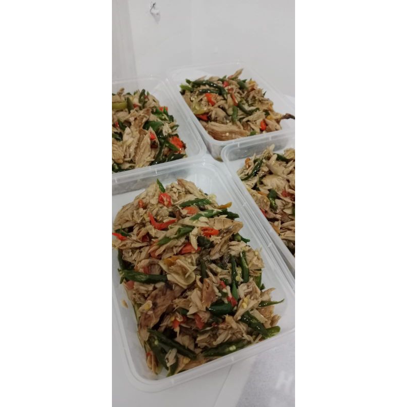 

Tongkol Suwir Cabe Ijo Frozen Food 250gr