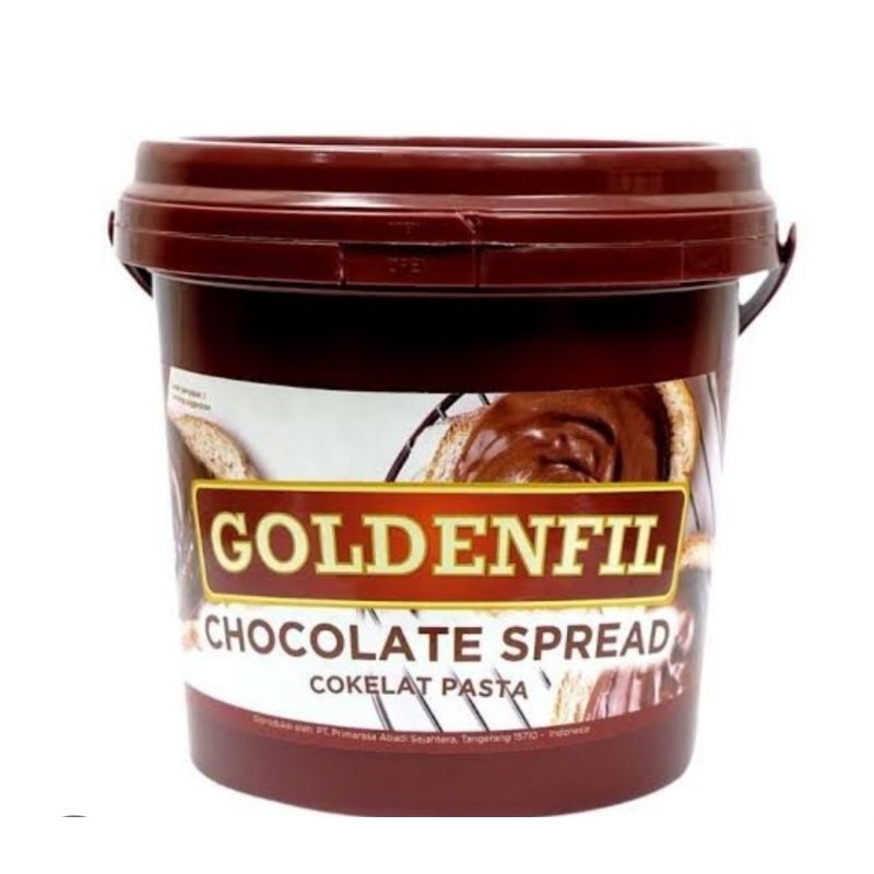 

SELAI GOLDENFIL COKLAT SPREAD / COKLAT PASTA 1KG