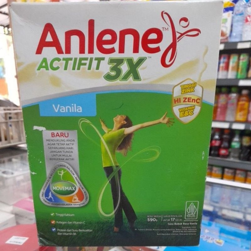 

Anlene Actifit Vanila 590g