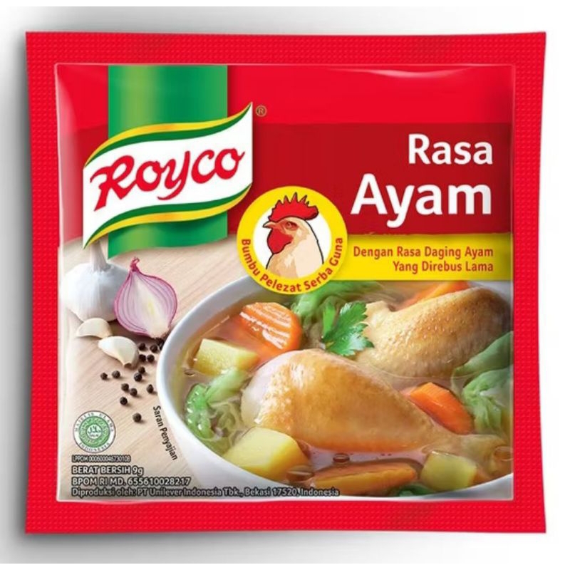 

ROYCO BUMBU PENYEDAP SPESIAL 12pcsx8g