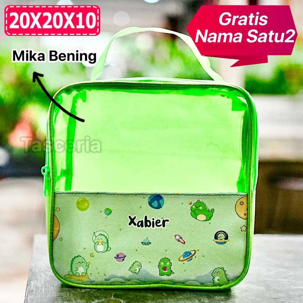 

Tas Souvenir Mika Ulang Tahun Anak Kartun Cibi Dino Cute