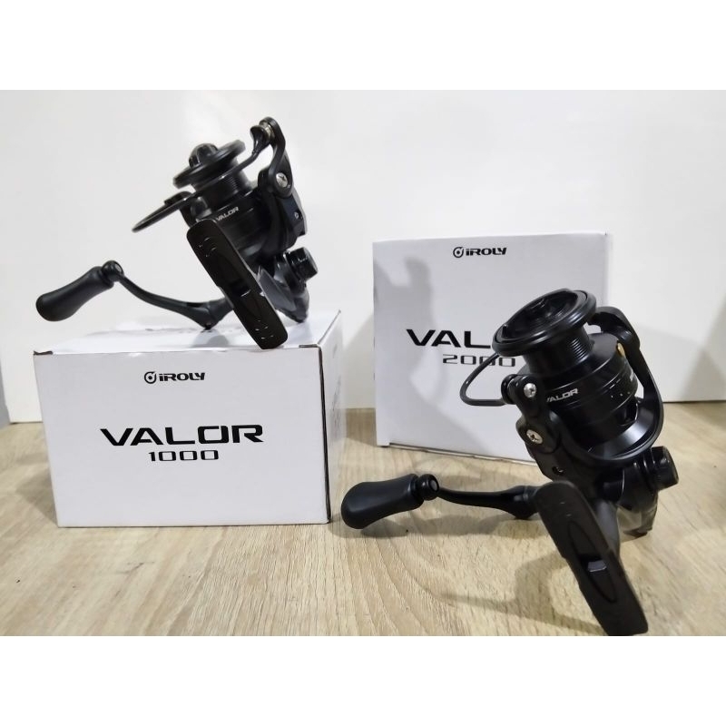 Reel Iroly Valor Power Handle Black Dof