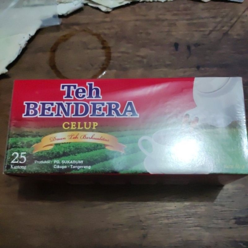 

Teh Bendera Celup isi 25