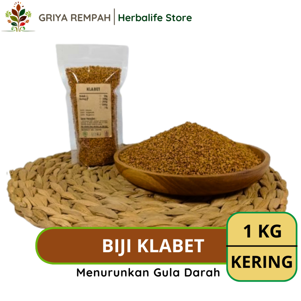 

BIJI KLABET KERING 1 KG fenugreek Rempah Herbal Simplisia Alami Premium untuk Ramuan Jamu Tradisional & Kesehatan Trigonella foenum-graecum