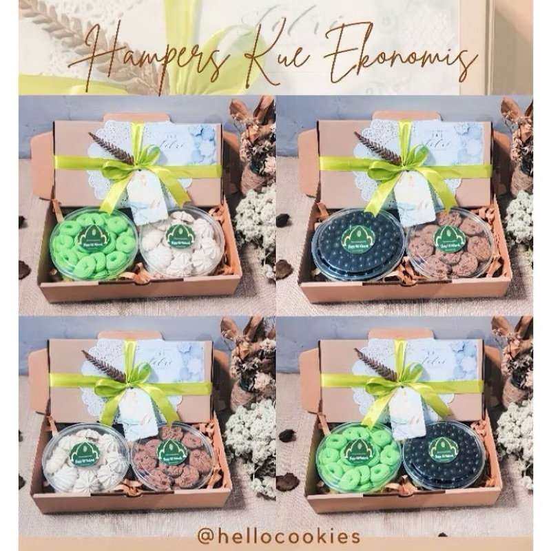 

HAMPERS KUE KERING PAKET DUO/HAMPERS EID/RAMADHAN
