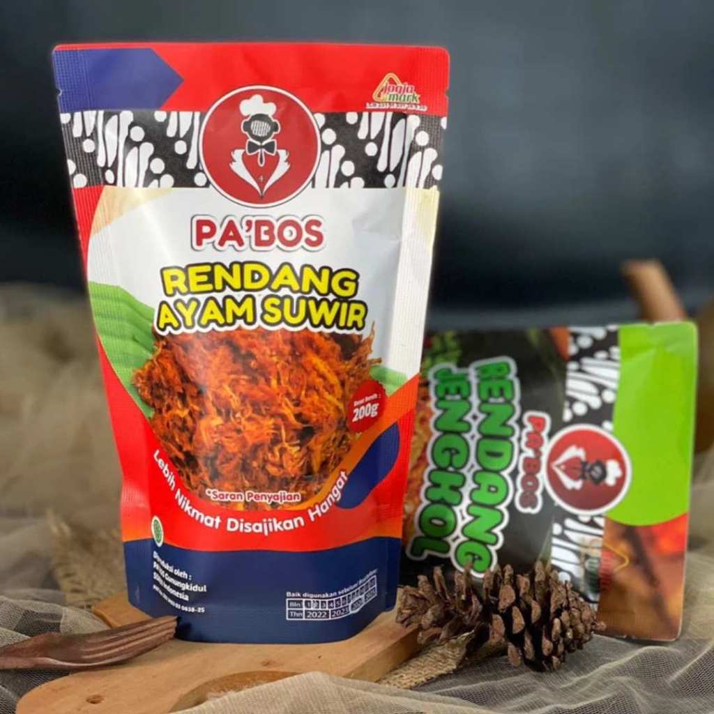 

Rendang, Rendang Kemasan, Rendang Kemasan Siap Saji, Gudeg Kaleng Bu Tjitro 1925 variasi Rendang POUCH