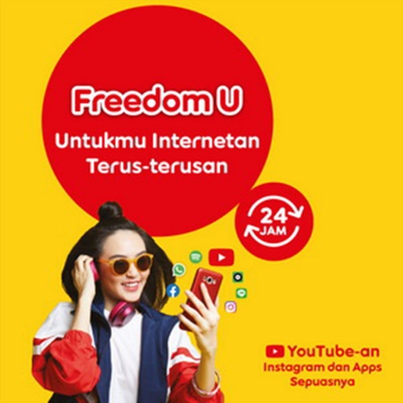 PAKET INTERNET INDOSAT FREEDOM U MURAH