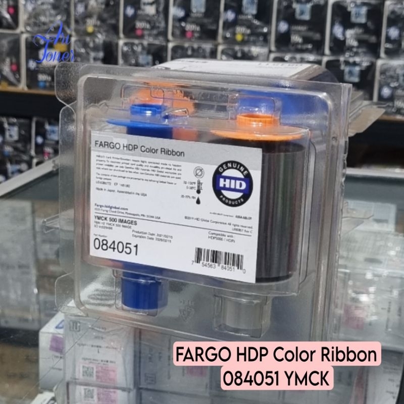 Fargo HDP Color Ribbon 084051 YMCK original
