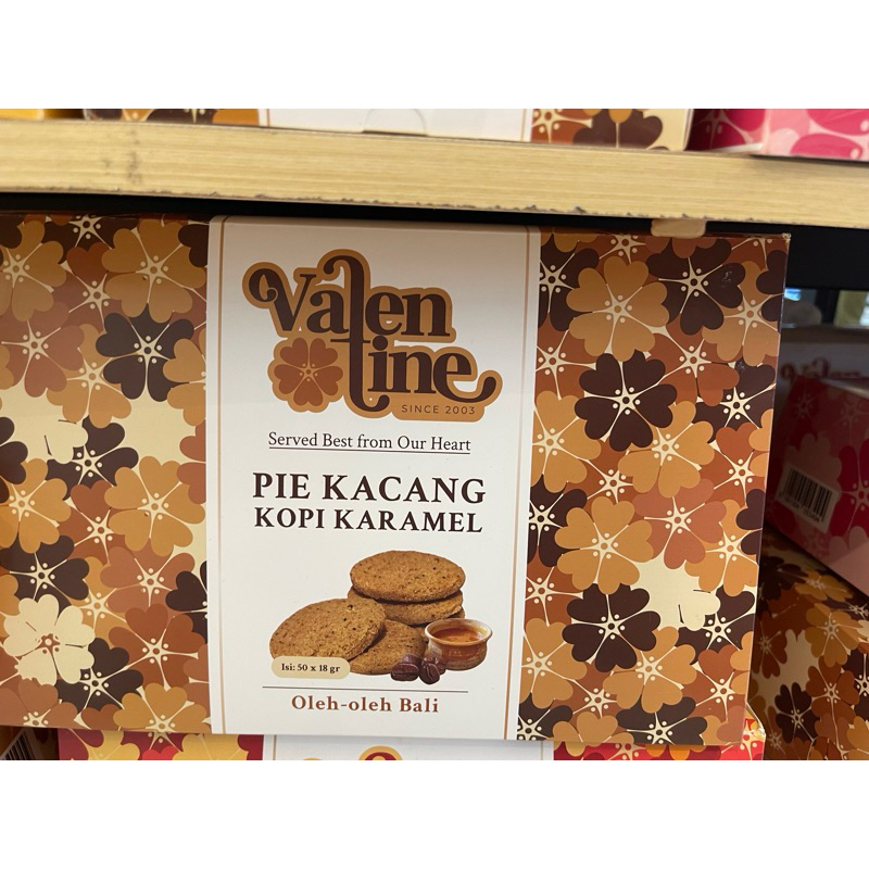 

Pie Kacang Kopi Karamel Valentine Khas Bali isi 50pcs