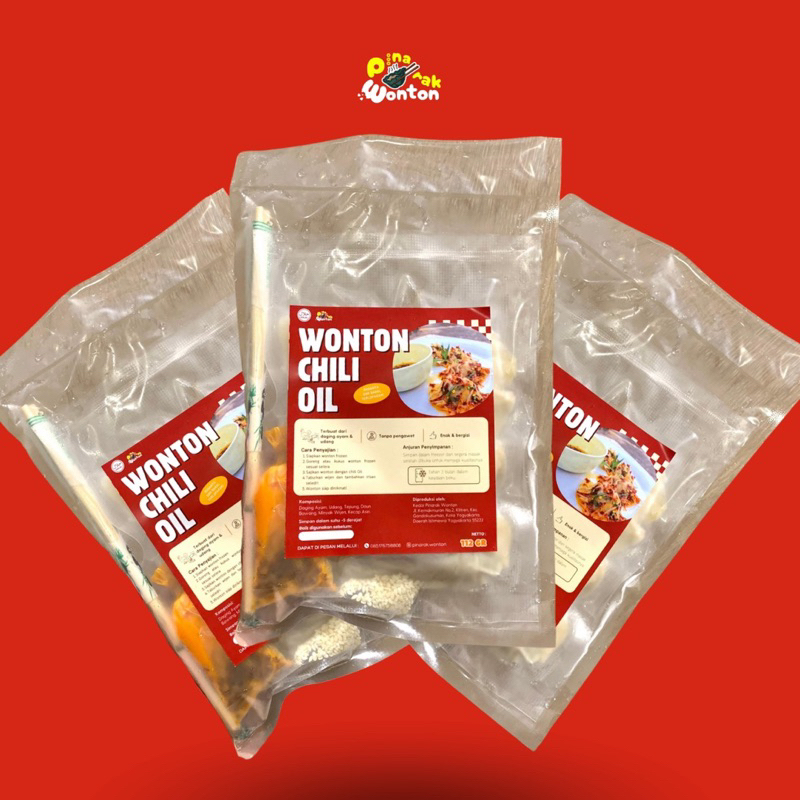 

Frozen Wonton Chili Oil