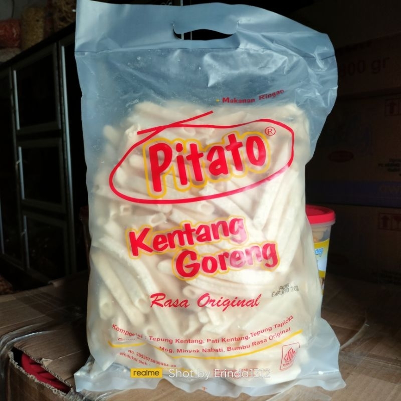 

Pitato Kentang Goreng 250Gram (Free Bubble Wrap)