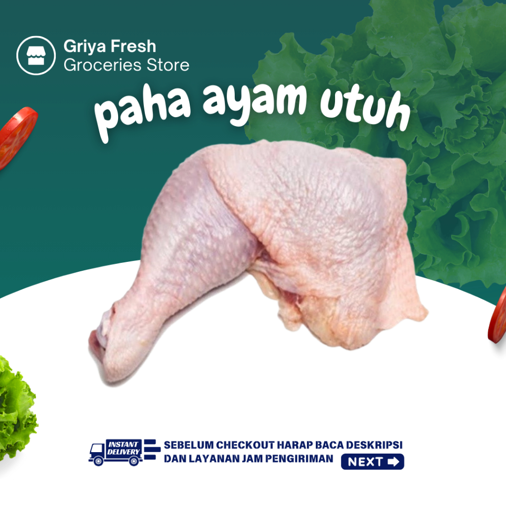 

Paha Ayam Utuh Fresh 500 gram - Kirim Instant
