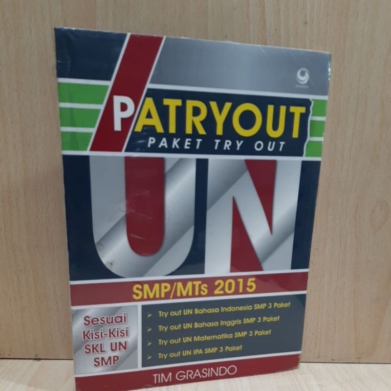 buku original" PATRYOUT Paket Try Out SMP/ MTS 2015.