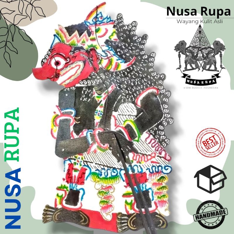 Wayang Kulit Asli Buto Patih