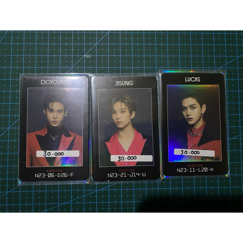 PHOTOCARD ARRIVAL DOYOUNG,JISUNG,LUCAS