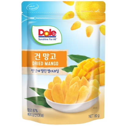 

Dole Dried Mango 80g Dry Mango Snack Mangga Buah Kering
