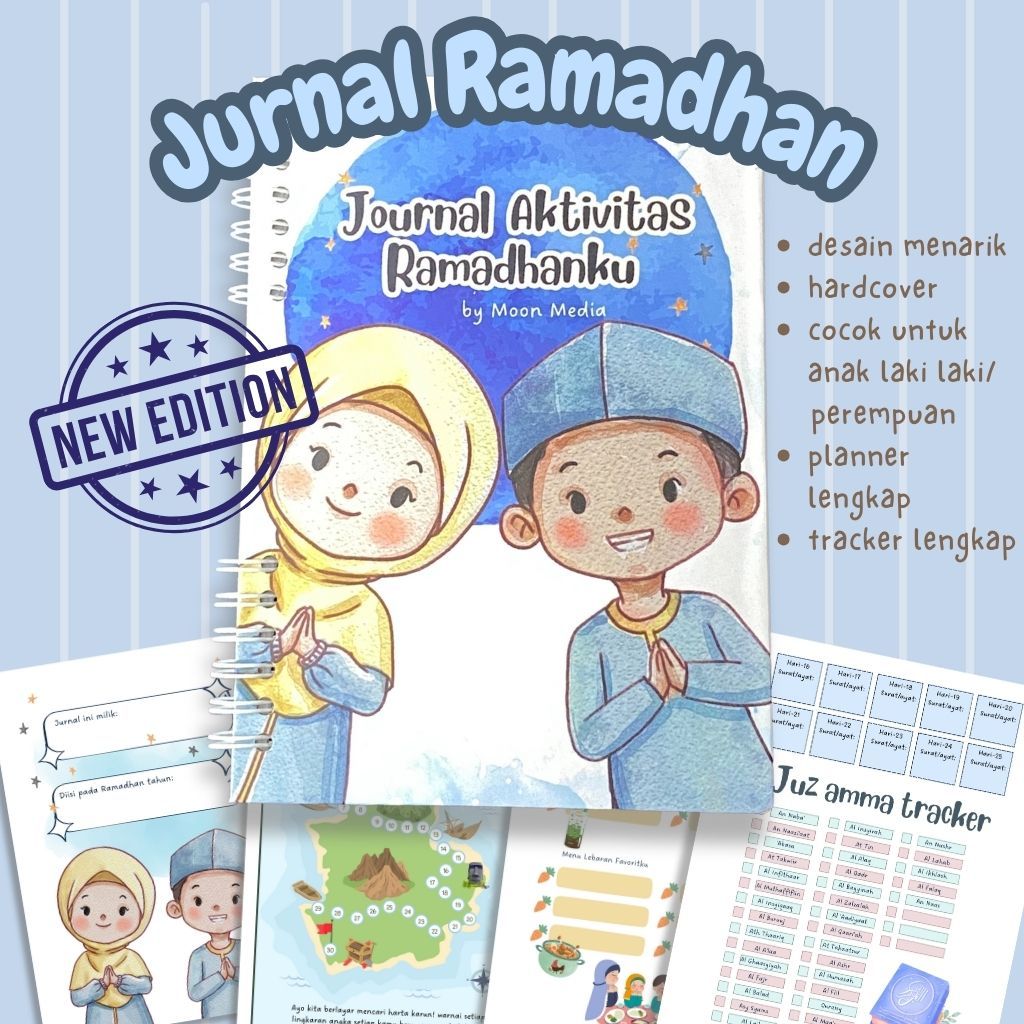 

Tebal 100 Gsm Ramadhan Planner Jurnal Ramadhan Jurnal Book Notebook Diary Hard Cover Buku Agenda Diary Book Agenda Jurnal Buku Jurnal Anak [MOON MEDIA]