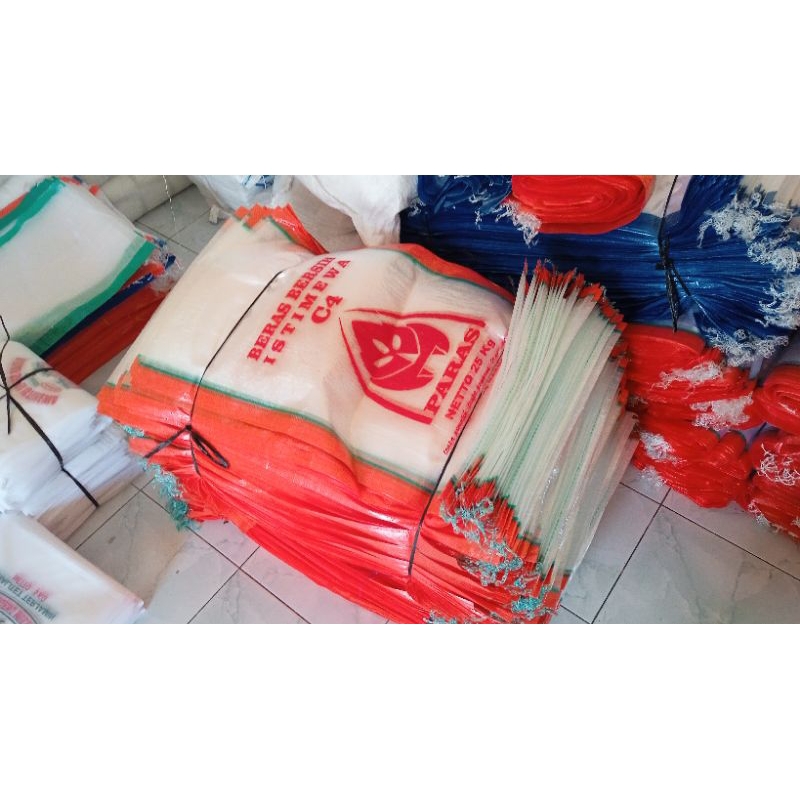 KARUNG BERAS 25kg SABLON CUSTOM ISI 500 LEMBAR